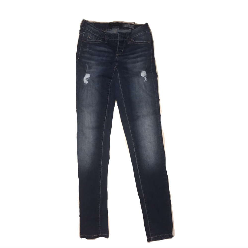 Seriously stretchy low-rise jeggings
